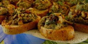 Artichoke Crostini